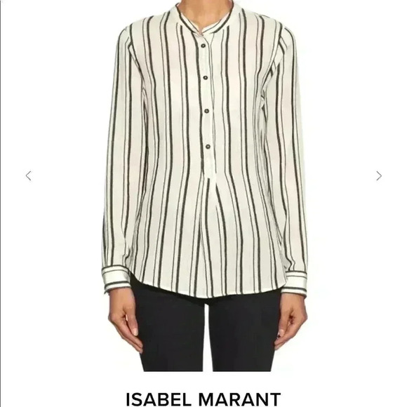 Isabel Marant Udena long sleeved shirt - Picture 1 of 8